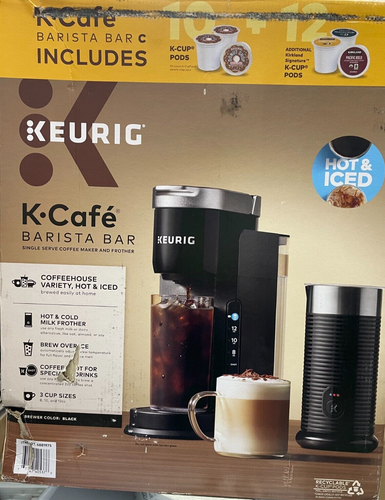 Keurig - K-Caf Barista Bar Single Serve Coffee Maker and Frother - Picture 4 of 4