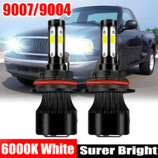 Led For F150 1997-2003 Headlight Kit 9007 Hb5 6000k White Bulbs High-low Beam Led For F150 1997-2003 Headlight Kit 9007 Hb5 6000k White Bulbs High-low Beam