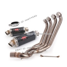 Silenciadores de tubo sistema de escape completo para CBR650F CB650F CBR650 CB650R 2014-2023
