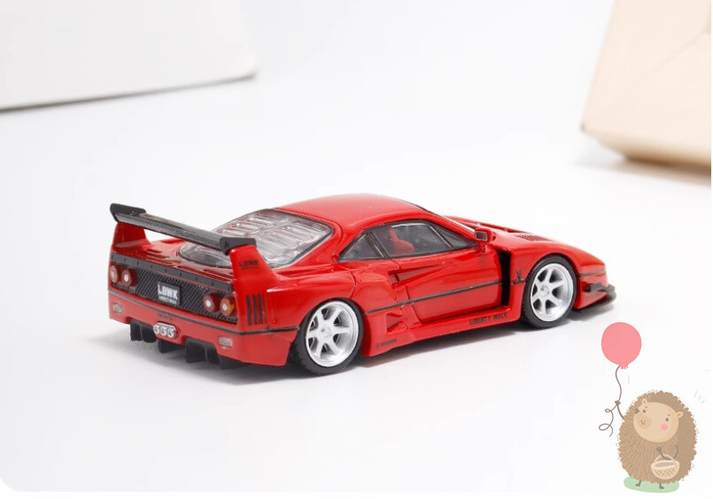 DM MODEL 1/64 F40 ミニカー LBWK Amazon | 1/64 dm model フェラーリ LBWK LB WORKS F40 オレンジ
