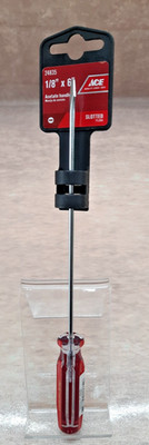 Ace Pro Series 24835  1/8''X 6''  Slotted Screwdriver