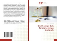 CéLestin Monteiro | Droit BéNinois De La Fonction Publique Territoriale | Buch