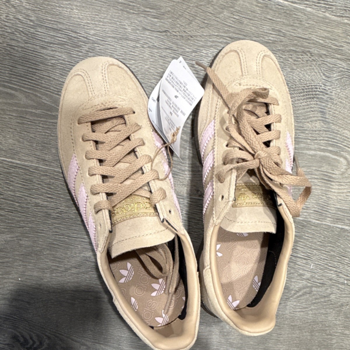 adidas Handball Spezial Warm Sandstone Clear Pink Women's Sneakers