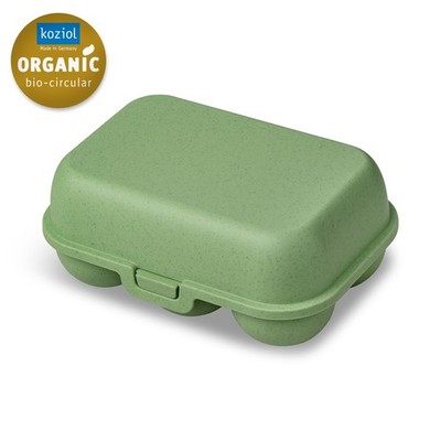 Koziol Eierbox Eggs To Go Mini nature leaf green 7186703