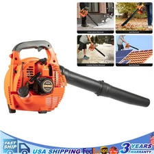 Handheld Leaf Blower Gas Powered 2-Stroke 7000rpm Yard Grass Vacuum Dust Cleaner