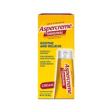 Aspercreme Original Pain Relief Cream with 10% Trolamine Salicylate, 3 oz.