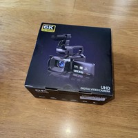 6K Ultra HD Video Camera Camcorder - 64MP, WiFi, Night Vision, Touch Screen.