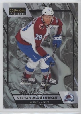 2023-24 O-Pee-Chee Platinum Liquid Metal 170/399 Nathan MacKinnon #15 4z8