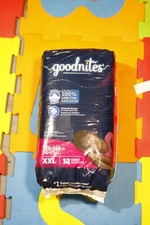Goodnites Girls' Nighttime Underwear XXL 120-165 Lbs 12 Count