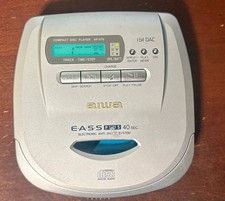 AIWA XP-V70 Portable CD Compact Disc Player EASS Plus 40 Sec Anti Shock Works