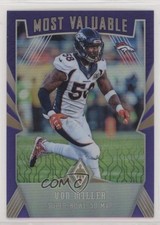 2018 Panini Phoenix Most Valuable Purple 33/75 Von Miller #3 l7u