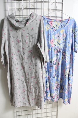 2 x Ex High Street Damen gemischtes Blumen Hängerchen Kleiderpaket - Übergröße XL (H42)