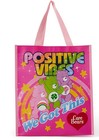 CARE BEARS PINK NON WOVEN SHOPPING BAG **BRAND NEW **