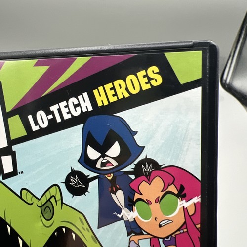 Teen Titans Go! Season 4 Part 2 DVD By Greg Cipes Four Dc Low Tech Heroes Tested - Foto 5 di 19