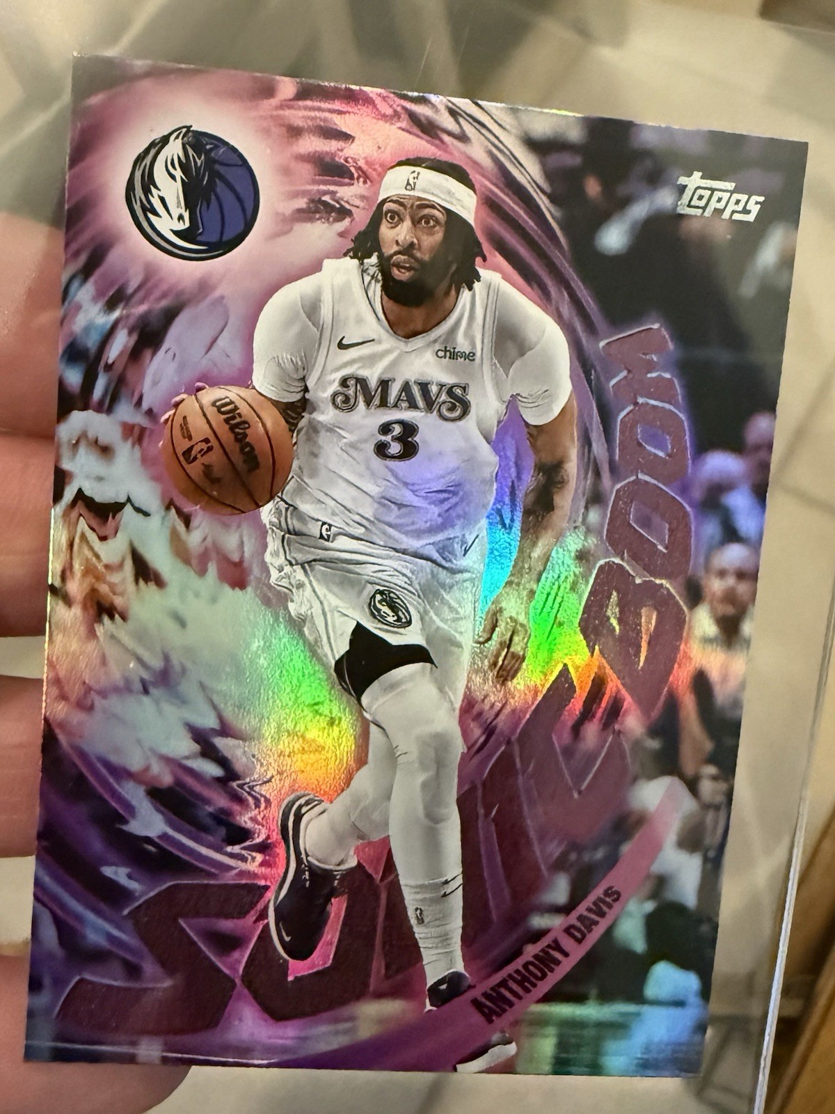 Anthony Davis #SB-2 (Basketball Cards 2025 Topps Sonic Boom) — is it worth grading?