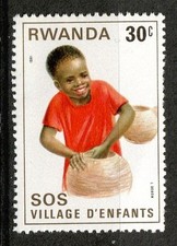 Timbre / STAMP  RWANDA  1981  Y&T  N° 985  NEUF ** (MNH)