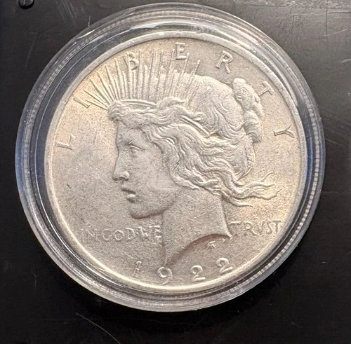 🔥1922 Peace Dollar 90% Silver CoinSnap analysis is Fine to AU🔥