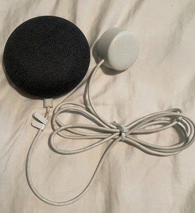 Google Home Nest Mini 1st Gen H0A | Coral / Orange With Power Cord
