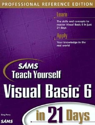 SAMS Teach Yourself visual basic 6 in 21 Days - Hardcover By Perry, Greg - GOOD