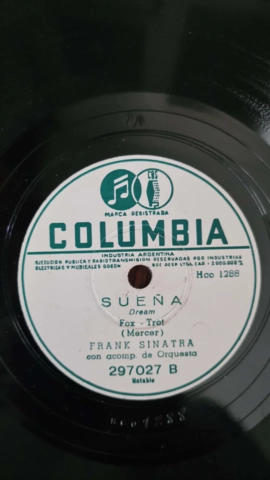 Frank Sinatra Saturday Night / Dream 1945 shellac 10" 78rpm VG+ - Image 2 of 2