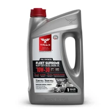 TRIAX Fleet Supreme 10W-30 Full Syn CK-4 Heavy Duty Diesel Engine Oil (1 Gallon)