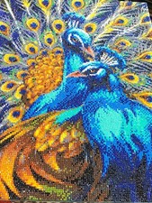 Malen nach Zahlen Blau gefiederte Pfauen (Craft Buddy LTD) NEU/OVP