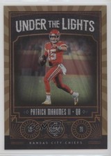 2020 Panini Legacy Under the Lights Bronze 37/100 Patrick Mahomes II #UL-PM 6e0