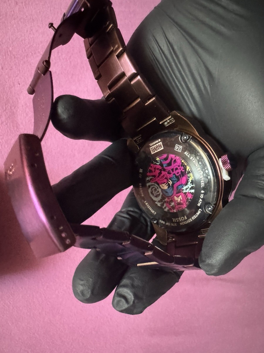 Marvel x Fossil LE1211SET Galactus Watch 48mm Limited Edition US