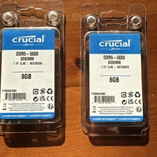 Crucial 16GB DDR5-5600 Laptop RAM CL46 ct8g56c46s5 used ones basically brand new