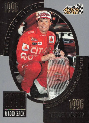 1997 Action Packed #59 Michael Waltrip