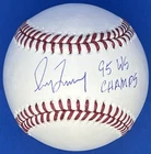 Greg Maddux Signed Autographed MLB Baseball w/ “95 WS Champs” & Beckett COA