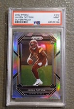 2022 Panini Prizm - Rookies Jahan Dotson #312 Silver Prizm (RC)