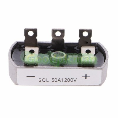 SQL50A 1200V 50A Aluminum Metal Case 3 Phase Diode Bridge   50Amp Module @zx