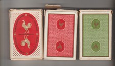 3x different packs COURAGE  BREWERY playing cards