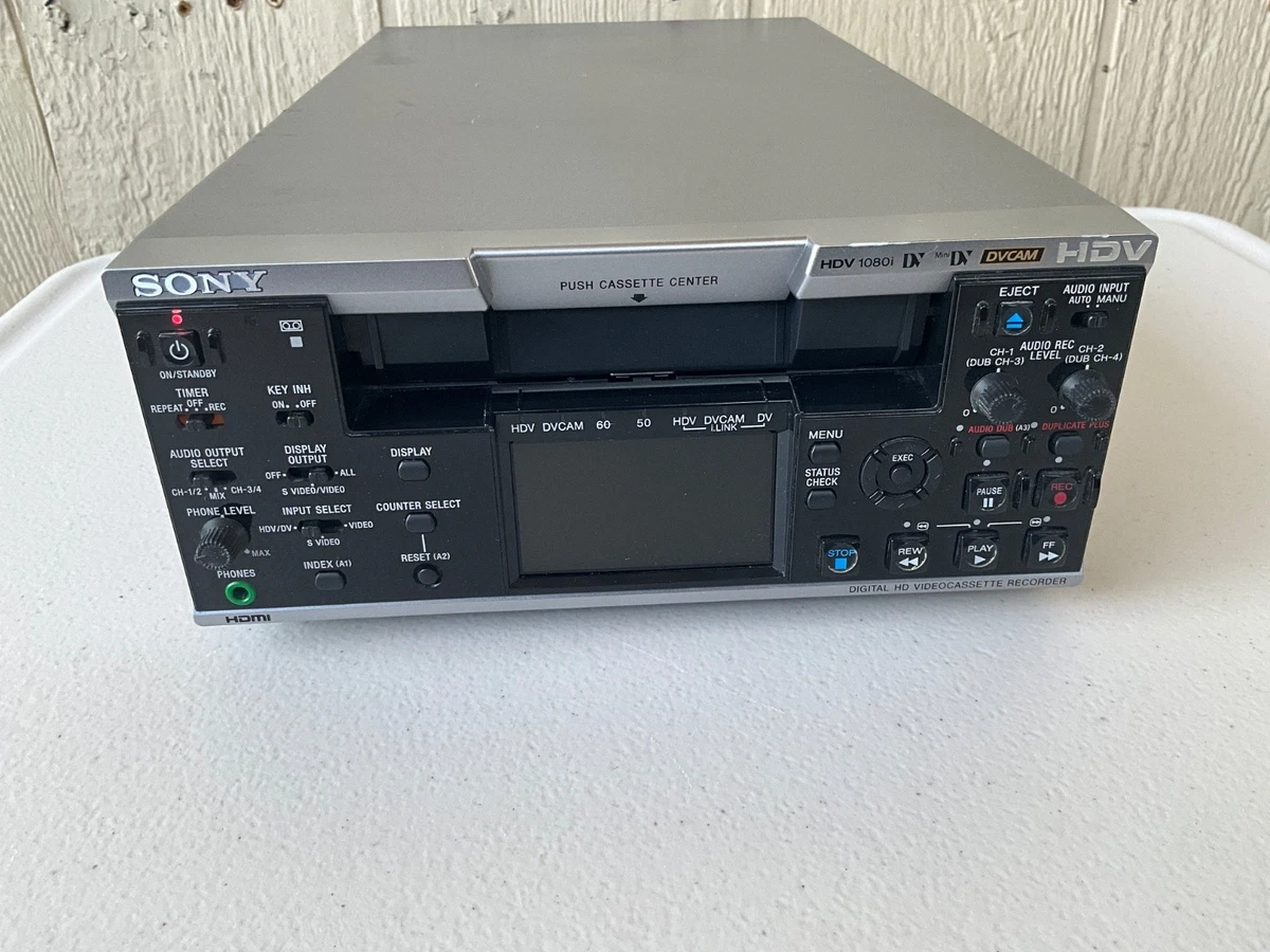 Magnetoscope Sony HVR 1500A DVCAM MINI DV HDV DVCPRO
