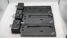 LOT OF 3 Lenovo ThinkPad Ultra Docking Station 40AJ W/ KEYS  Free Shipping