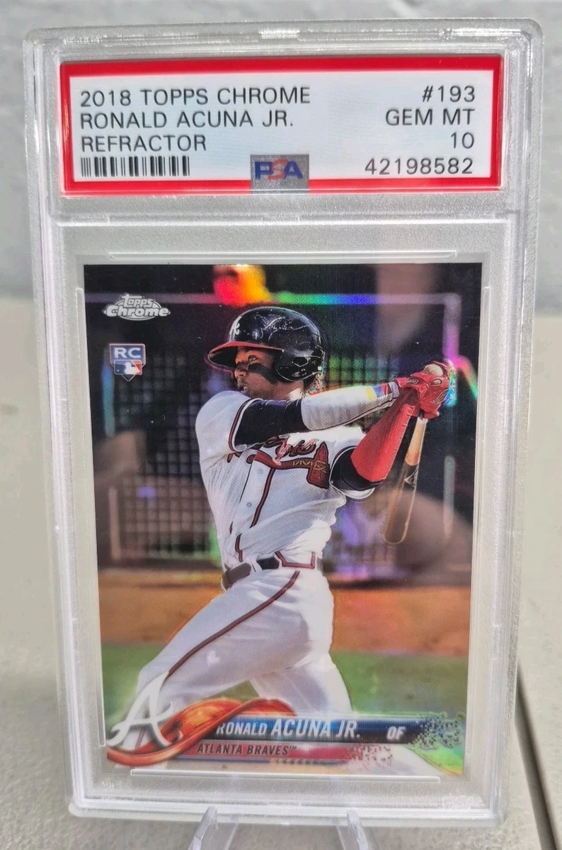 Topps Baseball 2018 Season Ronald Acuña Jr. Sports Trading Cards
