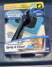 Hurricane Windshield Wizard - AS SEEN ON TV - Spray And Clean Tool