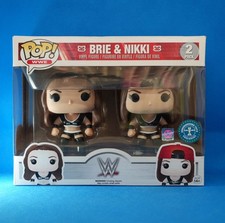 Funko Pop WWE Brie & Nikki Bella 2 Pack Underground Toys Exclusive Mint Ungeöffnet