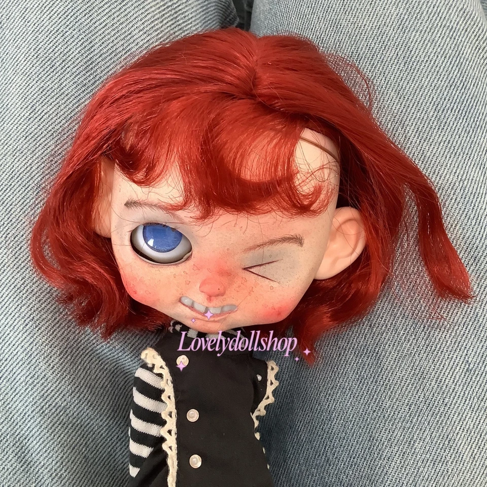 Muñeca Blythe Hecha a Mano-Personalizada Con Trajes + Peluca-1/6 Muñeca 12 pulgadas/30 cm BJD OOAK SD Foto 4 de 4