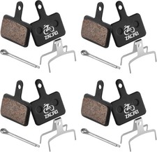 2/4 Pairs Bike Brake Pads, Ceramic Bicycle Disc Brake Pads Fit for Tektro Shiman