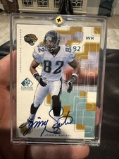 1999 SP Signature Edition Signatures Jimmy Smith #JS Auto Jacksonville Jaguars