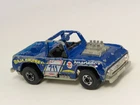 Vintage 1973 Hot Wheels Blackwall Blue Baja Bruiser Mattel Pickup Truck HK