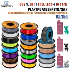 【Buy 3 get 1 free, Add 4】Geeetech 3D Printer Filaments PLA/PETG/ABS+/TPU/Resin