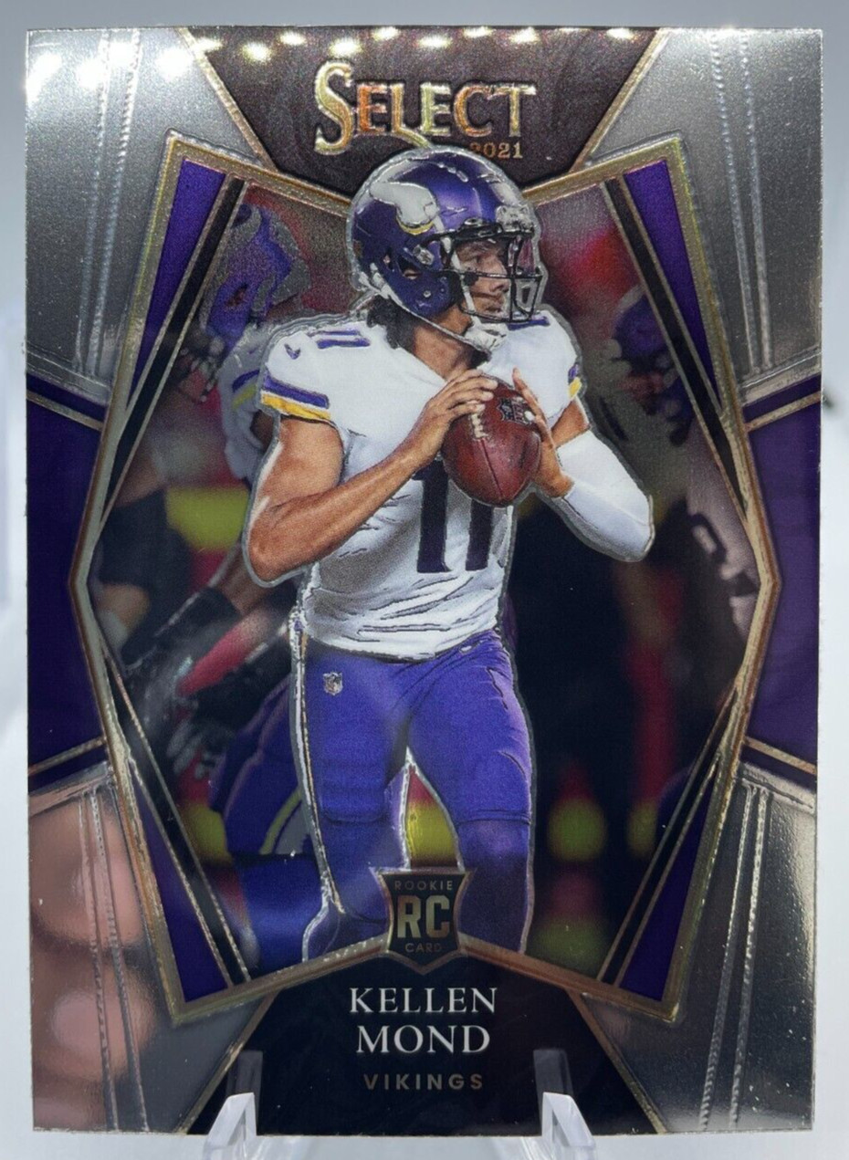 2021 Select Kellen Mond Silver Premier Level Prizm Rookie RC #164