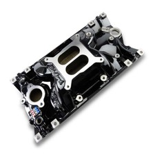 Edelbrock 2716-bp Chevy Vortec V8 Esp Performer Intake Manifold Black Plasma