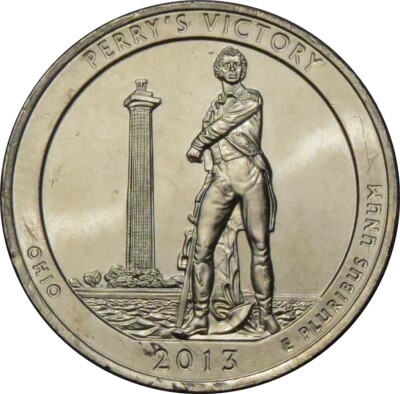 USA 25 Cent /Quarter Dollar - 2013 - Das Schöne Amerika - Perrys Victory - D