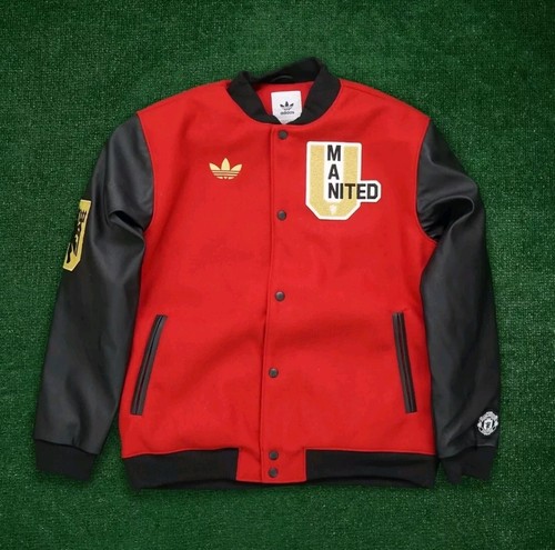 Manchester United Men's Adidas Originals VRCT (ACTMAR) Jacket JF0366 Large