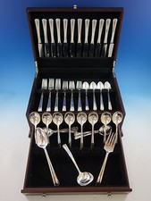 John and Priscilla by Westmorland Sterling Silver Flatware Set Service 63 pieces