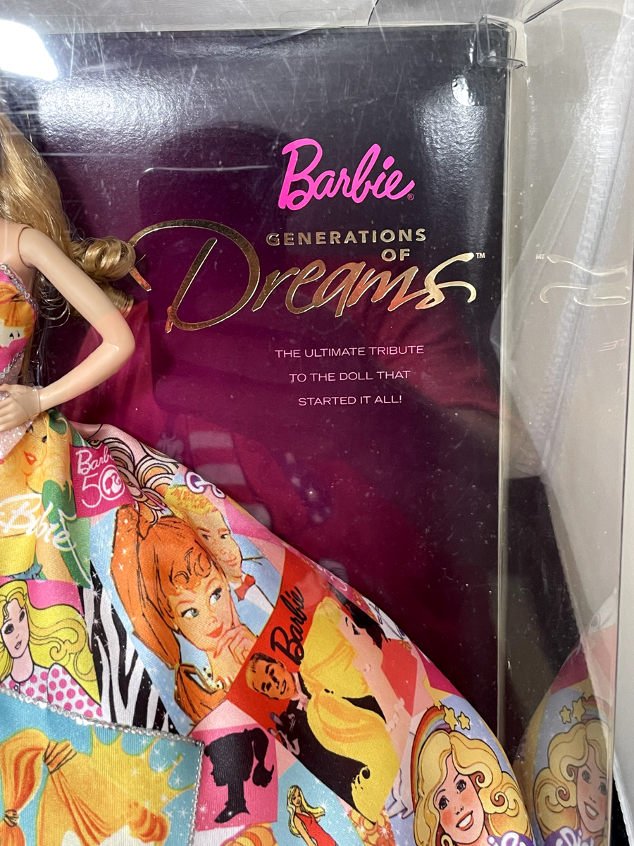 Barbie バービー 50周年 ジェネレーションオブドリームズ Amazon.com: Barbie 50th Anniversary Generation of Dreams